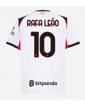 Billige Fotballdrakt AC Milan Rafael Leao #10 Replika Bortedrakt 2025-26 Kortermet Billige Fotballdrakt AC Milan Rafael Leao #10 Replika Bortedrakt 2025-26 Kortermet